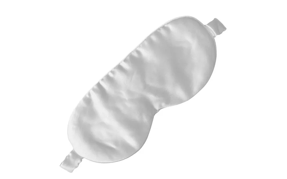Soft Cloud Silk Sleep Mask White 9 X 21 Cm
