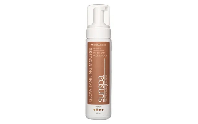 Sunspa City Hedda Skoug Glow Tanning Mousse Medium 200 Ml product image