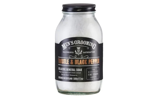 Thé scottish fine soap thistle & black pepper mineral muscle soak product image