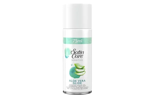 Venus Satin Care Shaving Gel Sensitive Aloe Vera Glide 75 Ml product image