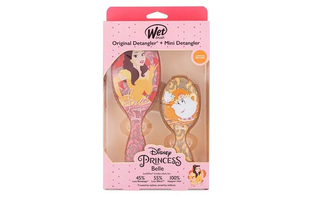 Wetbrush Original Detangler Set Disney Princess Belle product image