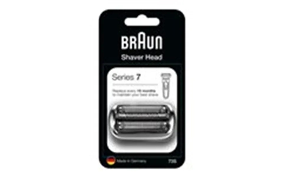 Braun silver shaving head 73s