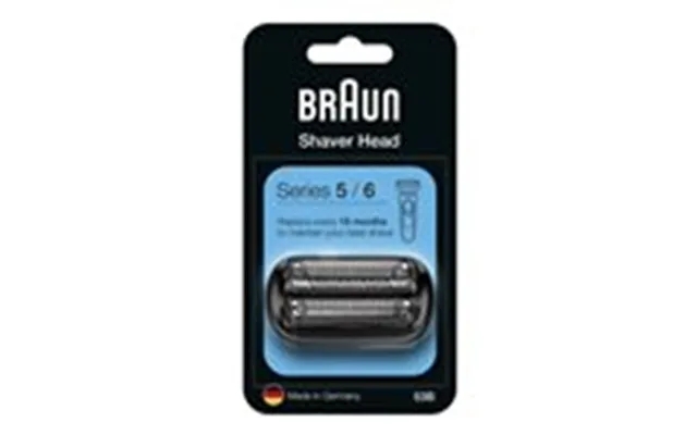 Braun black shaving head 53b product image