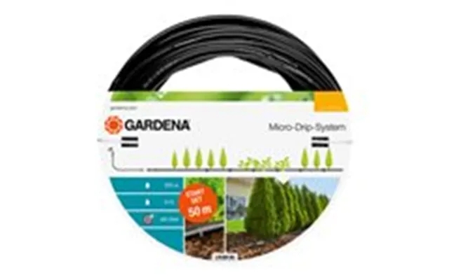 Gardena micro drip-system starts seen planted rows l mikro-drypsystemsæt product image
