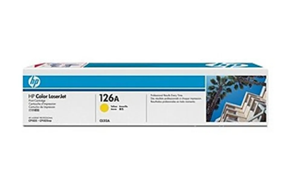 Hp 126a yellow 1000 pages toner ce312a