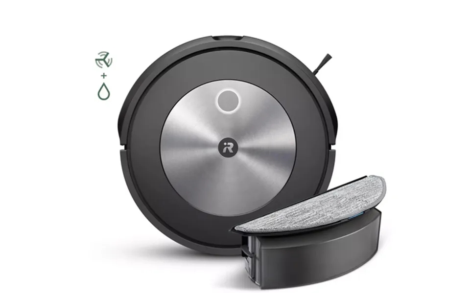 Irobot Roomba Combo J5 Støvsuger Robotstyret 0.389liter Antracit