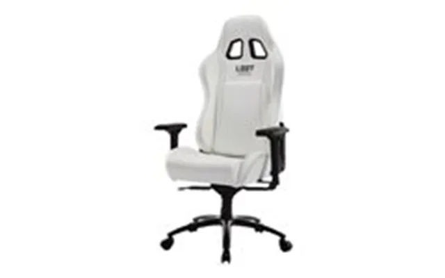 L33t e-sports pro comfort gamer chair black white product image