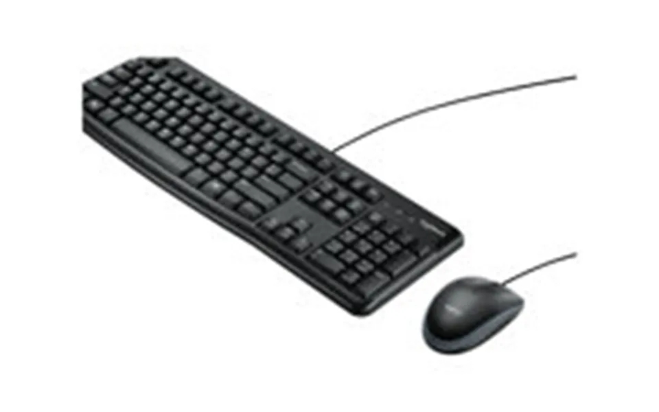 Logitech Desktop Mk120 Tastatur Og Mus-sæt Kabling Nordisk