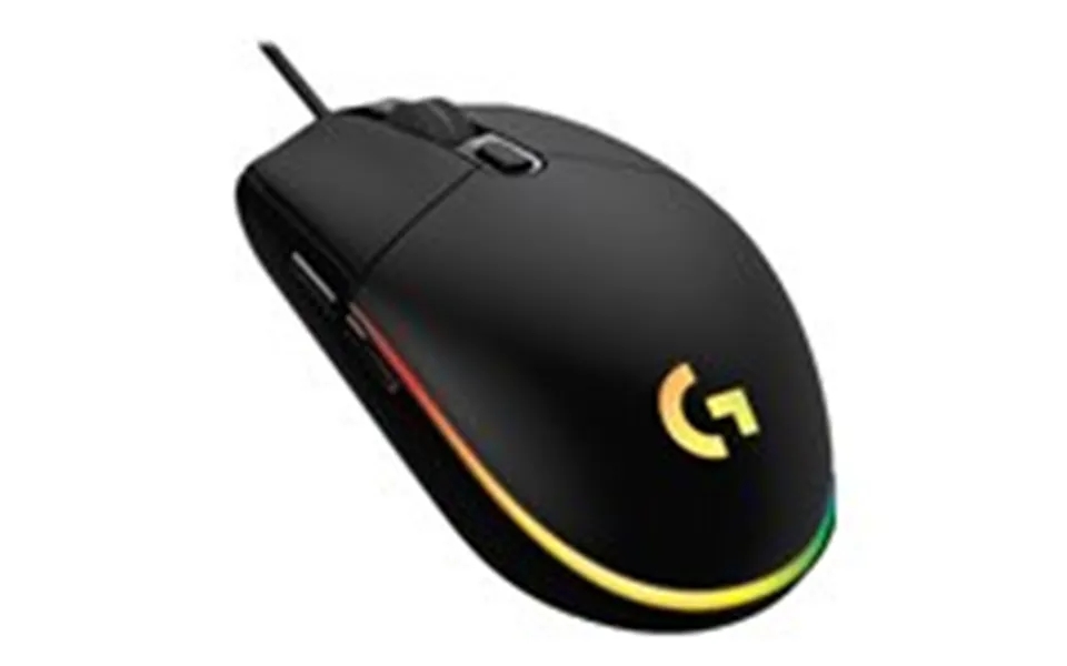 Logitech Gaming Mouse G102 Lightsync Optisk Kabling Sort