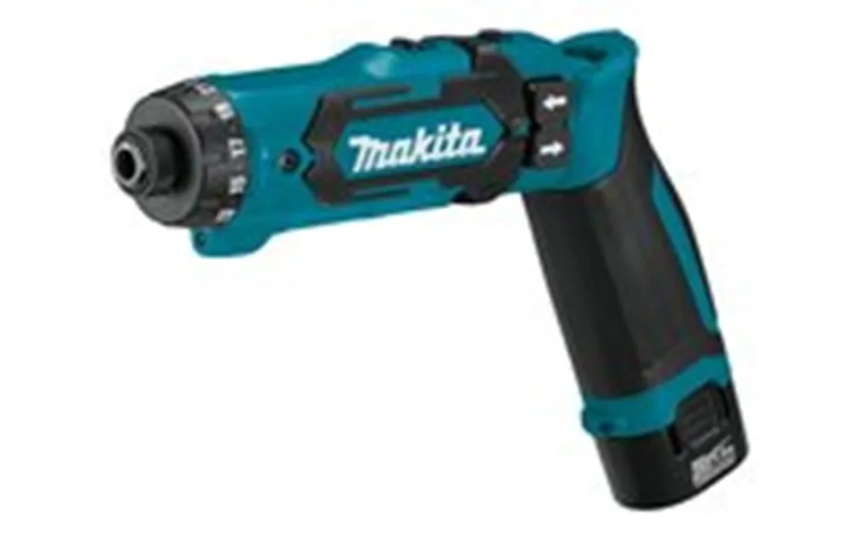 Makita df012dse drill screwdriver 2 batteries included 1 4 unbrakosokkel