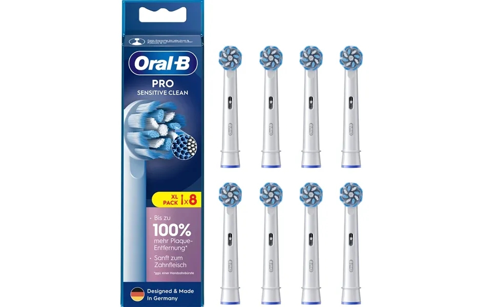 Oral-b aufsteckbürsten pro sensitive clean 8er