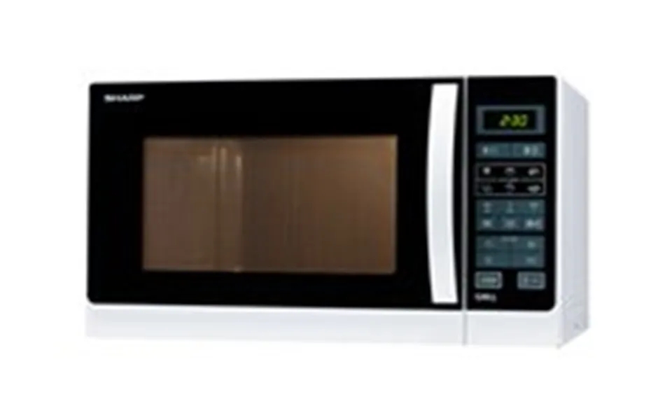 Sharp r-7429 w w microwave with grill white