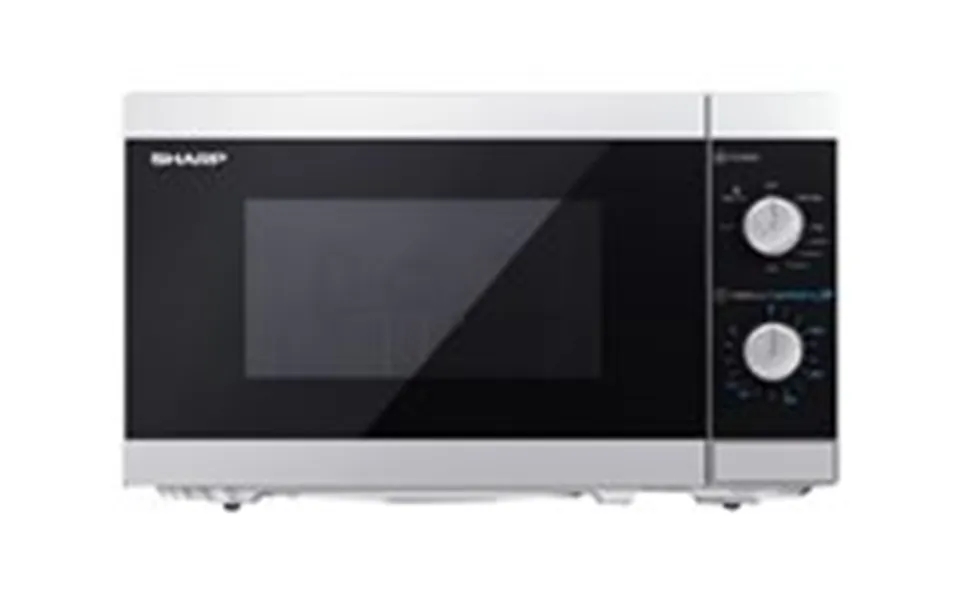 Sharp yc-mg01e-p microwave with grill silver black