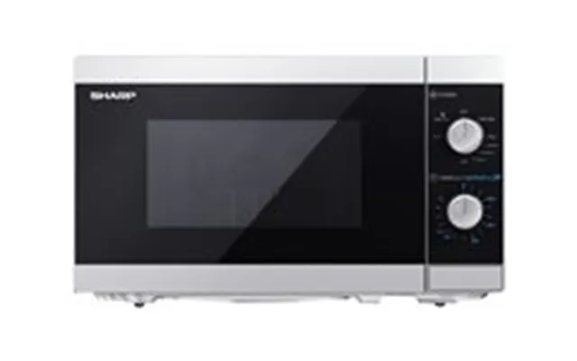 Sharp yc-mg01e-p microwave with grill silver black product image