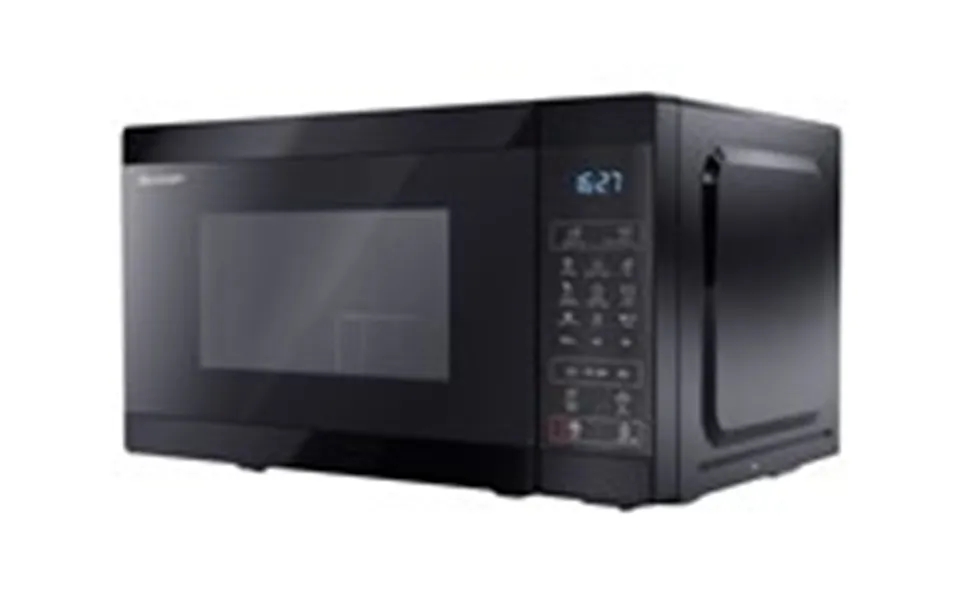 Sharp Yc-mg02e-b Microwave With Grill Black