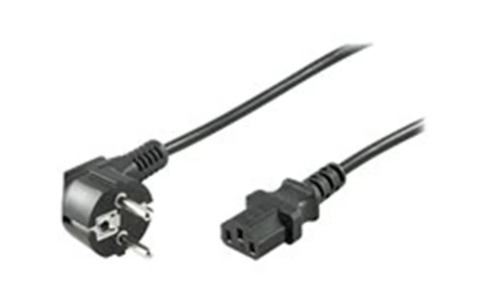 Power cable standard 230v angled 1,5m