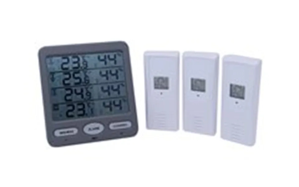 Tfa climate monitor thermo-hygrometer wireless indoor outdoor gray
