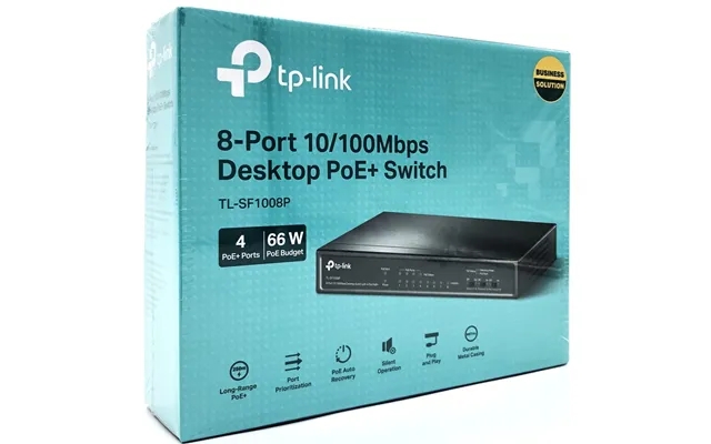 Tp-link tl-sf1008p switch 8-porte 10 100 poe product image