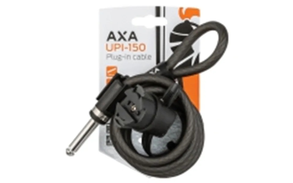 Axa Upi-150 Plug-in Cable Black - Axa Upi 150 Plug-in Cable Is Used In Combination With The Frame Locks Axa Imenso And B