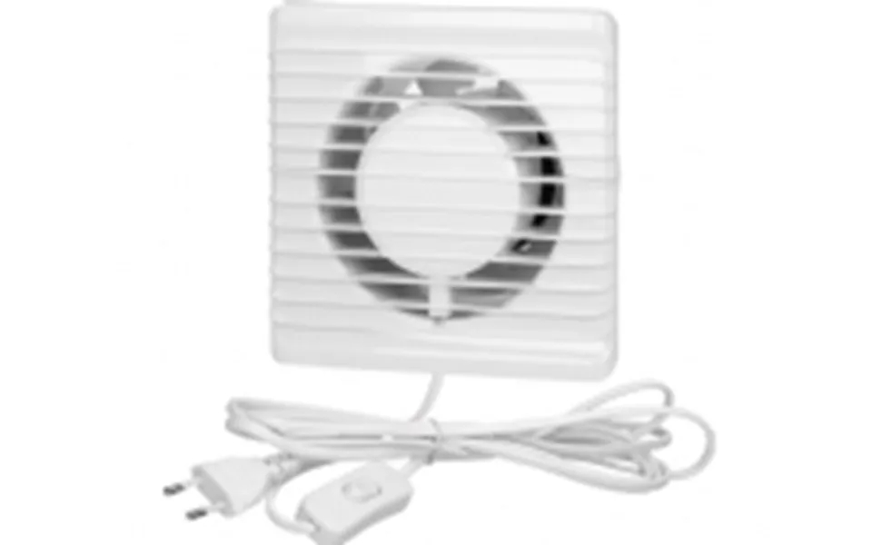 Bathroom fan 100 mm, surface mounted - cable with switch,bf-100 ps