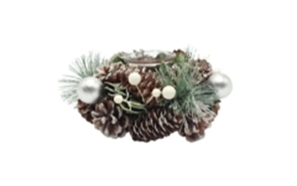 Christmas two wreath candle keeps ad221152-s