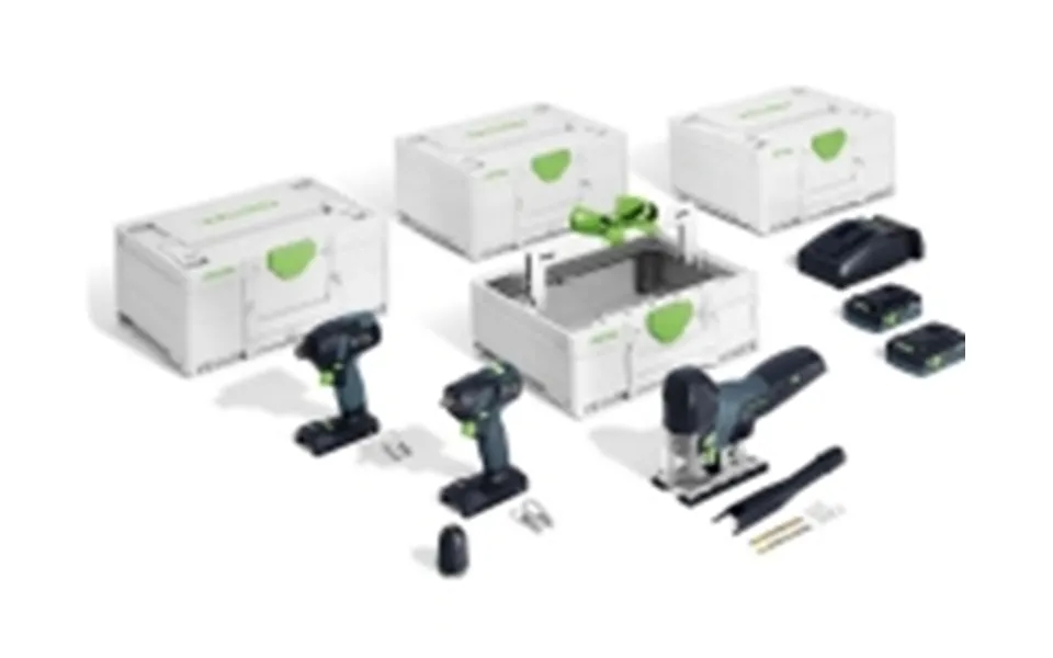 Festool battery powered power tools combo - collection time 18 txs 18 psc 420 tb m 137 578026
