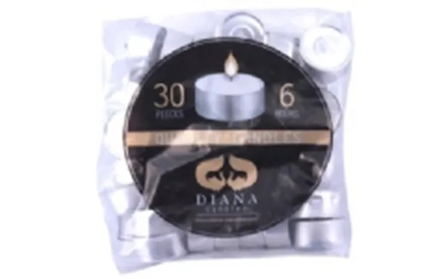 Tealights burning 6 hours white paraffin 30 paragraph,18 ps x 30 paragraph krt product image