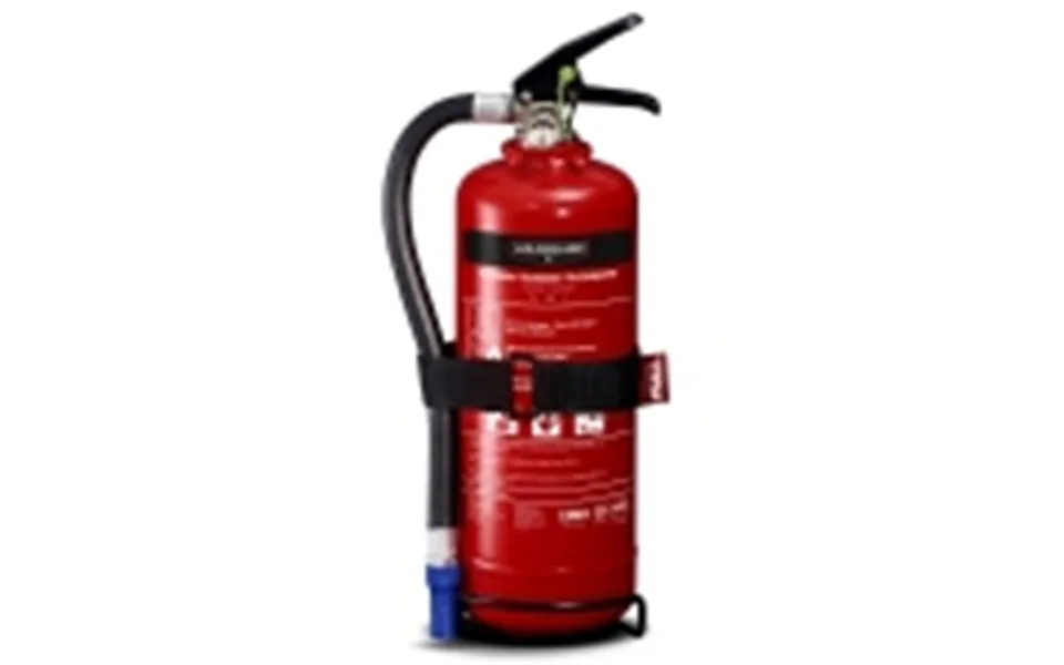 Housegard powder extinguisher 2 kg - with wall autobeslag, fire class abc