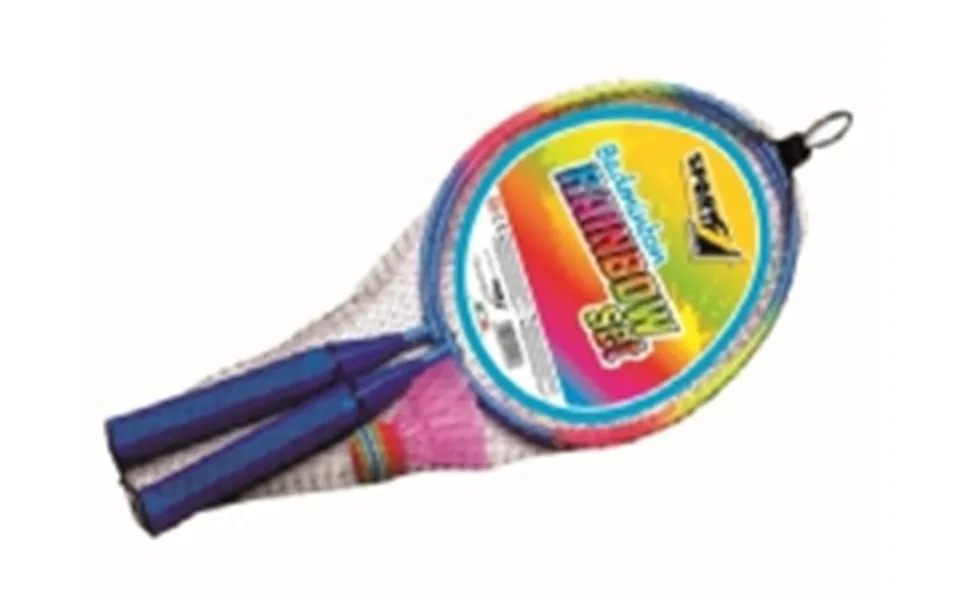 Mini badminton set rainbow