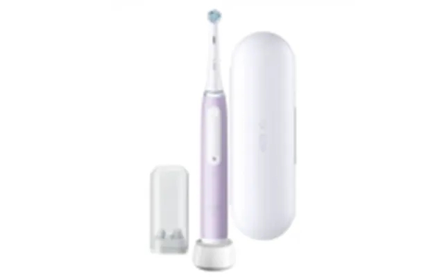 Oral-b electric toothbrush io4 lining adults rechargeable lavender number of brush heads included 1 number of teeth brushin product image