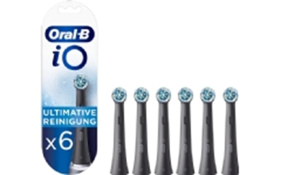 Oral-b Io Series Ultimate Clean Tandbørstehoveder - Sort