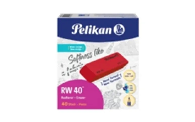 Pelican eraser rw40 - rød product image