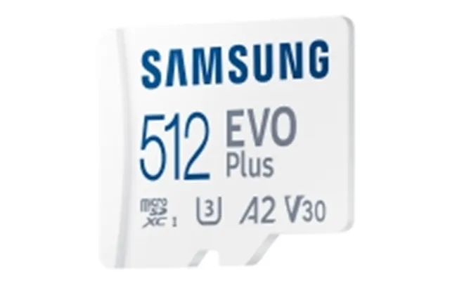 Samsung evo plus mb-mc512ka - flash memory cards microsdxc to sd adapter included product image