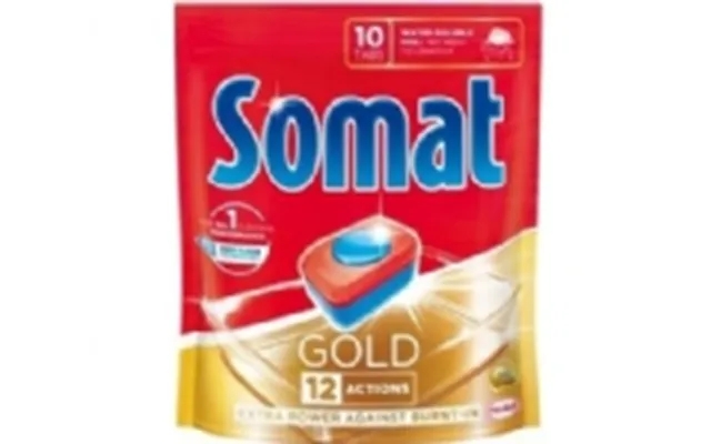 Somat gold dishwashing tablets 10 paragraph. product image