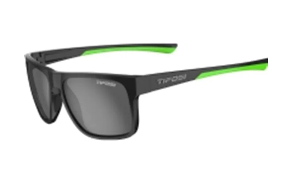 Tifosi swick polarized glasses satin black neon 1 glass smoke 15,4% light transmission new