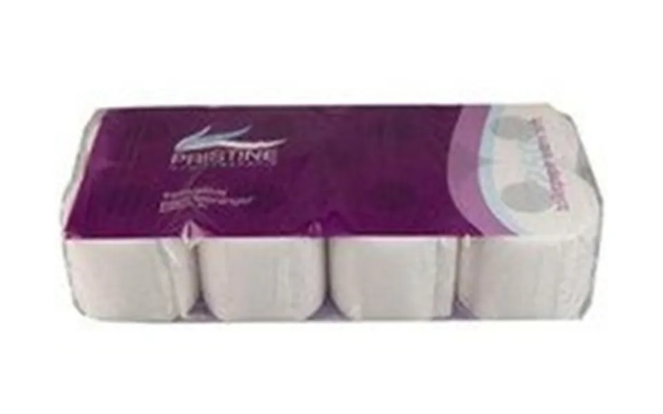Toiletpapir Pristine Extra Soft 3-lags Nyfiber 33.75 Meter - 9 Pakker X 8 Ruller