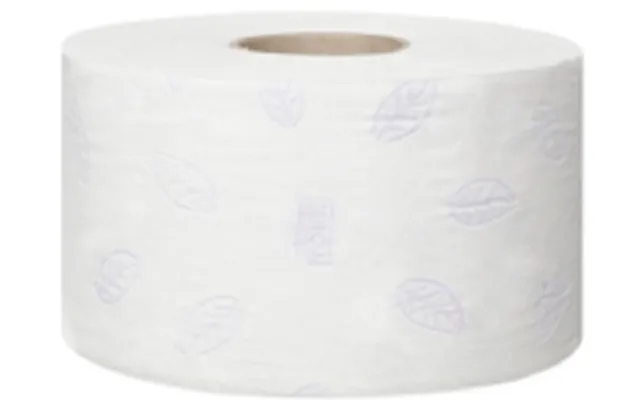 Toilet paper tork jumbo mini t2 premium 3-lag white 120m - 12 rolls per product image