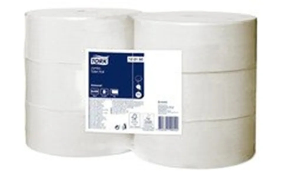 Toiletpapir Tork Jumbo T1 Universal 1-lag Hvid - 6 Ruller Pr