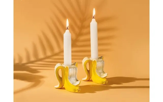 Banana romance candlestick 2-pak product image