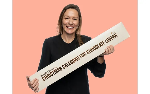 Christmas calendar lining chocolate lovers product image