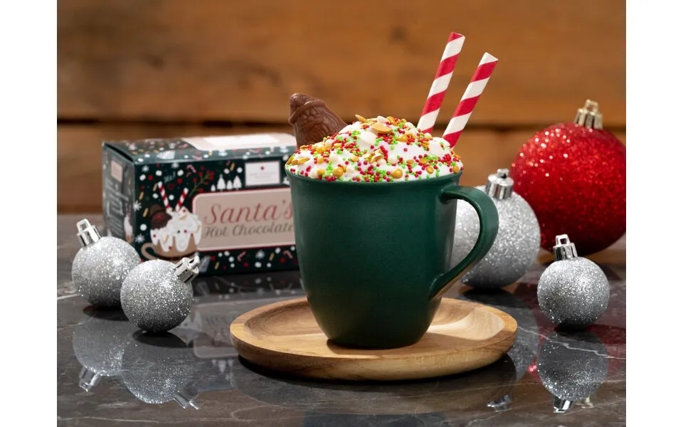 Diy hot chocolate with gnomes to two