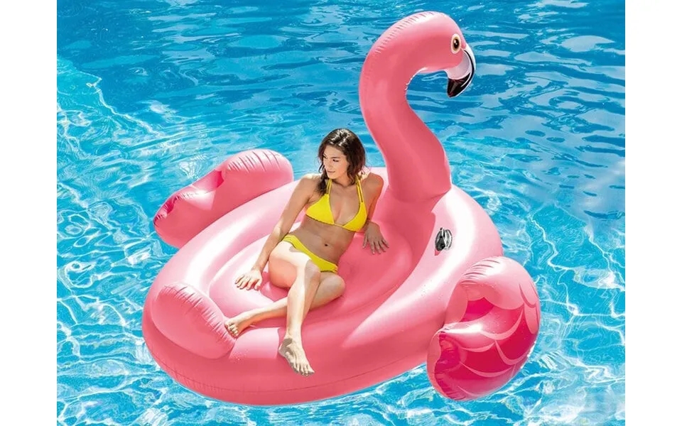 Flamingo Mega Luftmadras - Intex