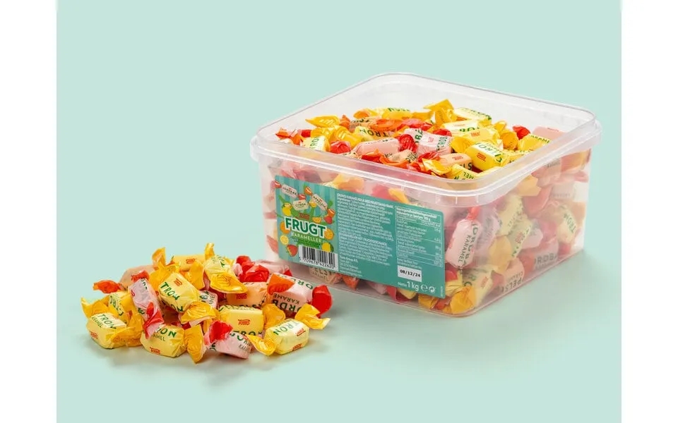 Fruit caramels mix yourself candy in boxes 1 kg