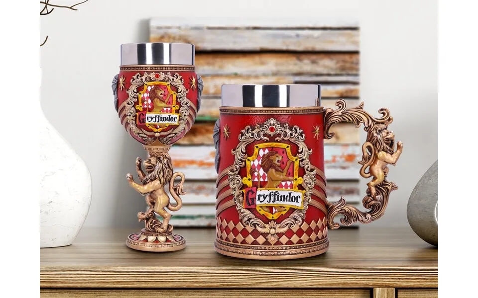 Harry pots beer mug past, the laws wineglass - gryffindor