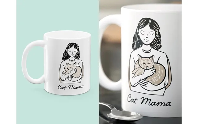 Krus Med Tryk - Cat Mama product image