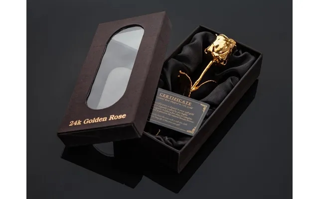 Mini guldrose - 24k gold plated rose product image