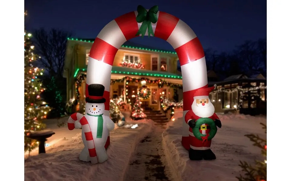Inflatable christmas decorations - arches