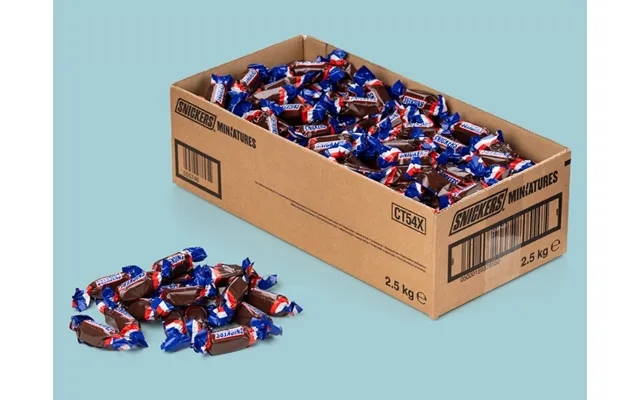 Snickers Bland-selv Slik I Kasser 2,5 Kg product image