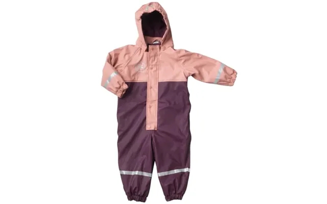 Color kids rain suit m. Fleece - pink product image