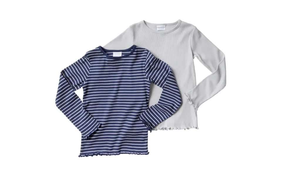 Friends tshirts t-shirts - blue-striped gray